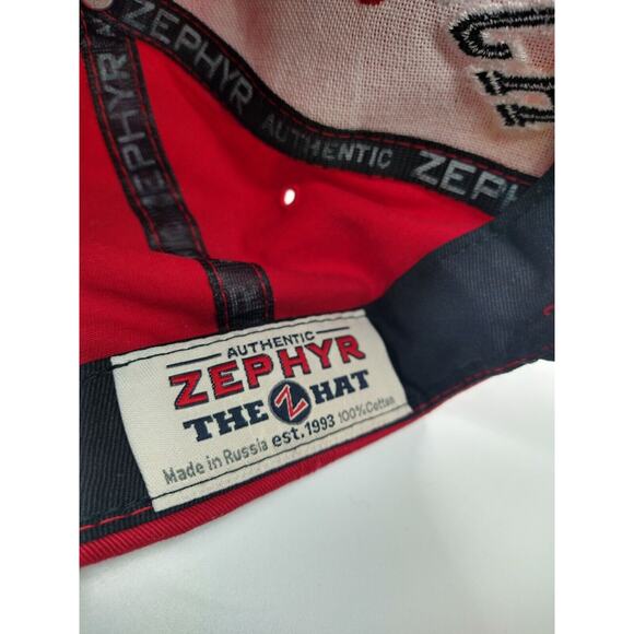 Texas Tech Red Raiders Zephyr Snapback Hat Red Black Embroidered Adjustable Cap - Picture 8 of 9